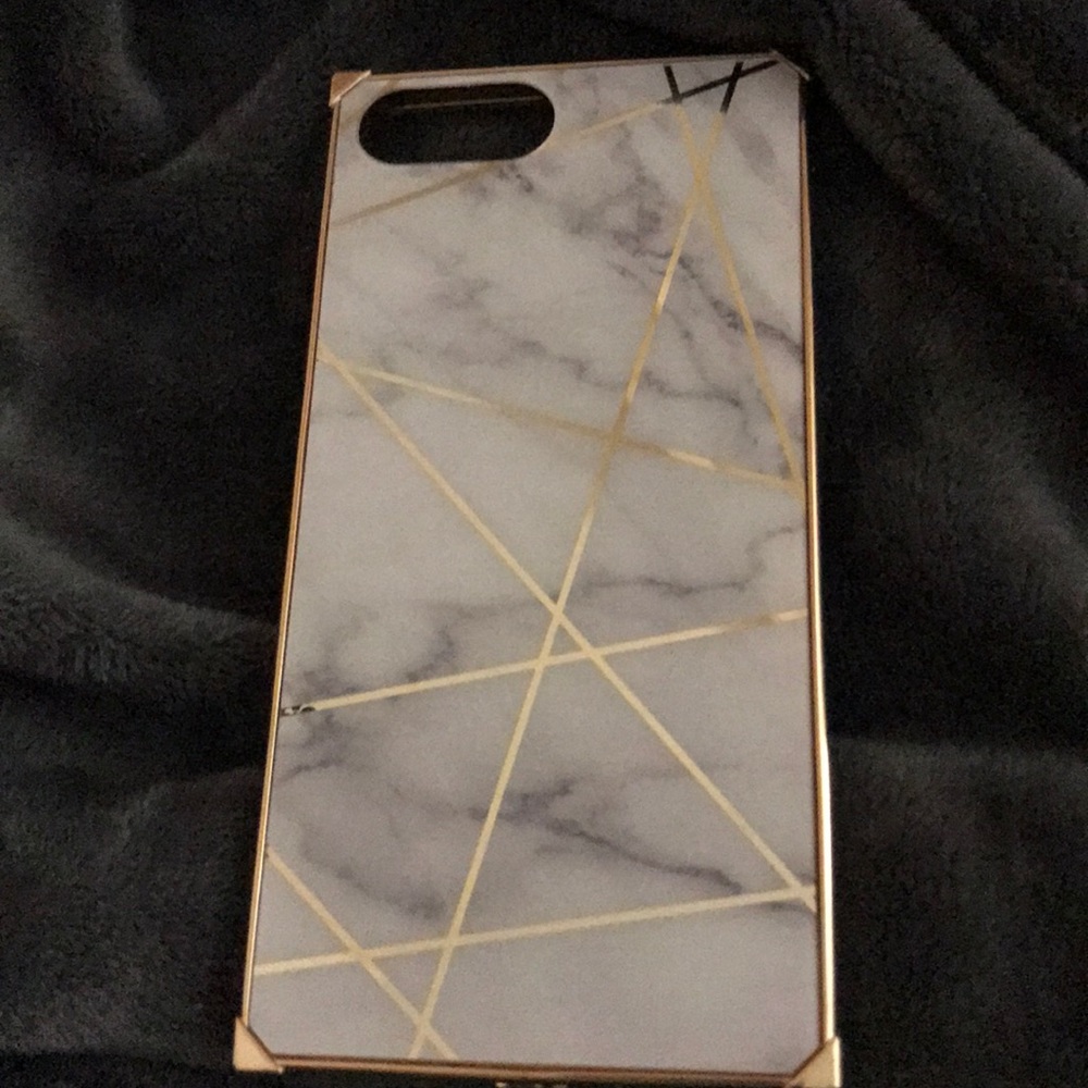Marble iPhone 6splus phone case with bumper edge
